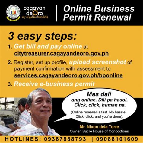 Cagayan De Oro City Online Business Permit Renewal