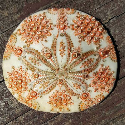 Custom Hand Painted Sand Dollars Like This One Are Always Available In