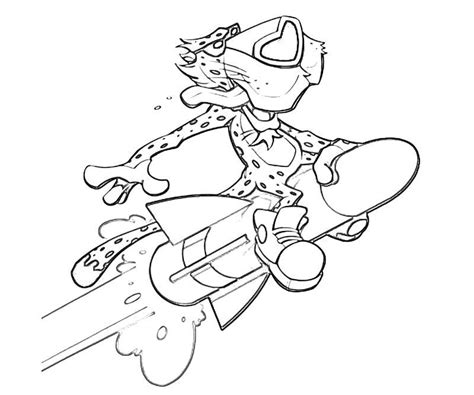 Cheetos Coloring Page Coloring Pages