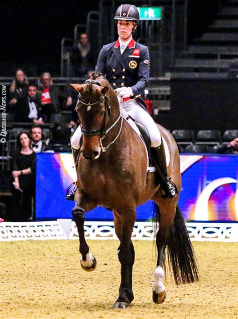 Charlotte Dujardin And Freestyle Capture British National Championships Runner Up On Gio