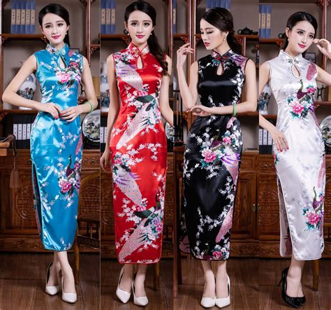 Sexy Ladies Casual Print Florl Cheongsam Sleeveless Dripping Dress
