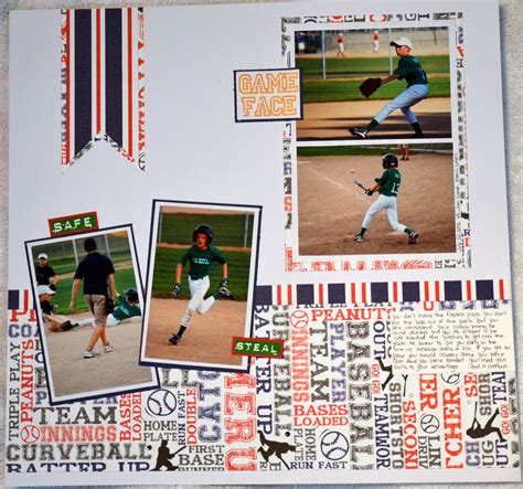 Consistent Scrapbooking Sports Scrapbooking Projects