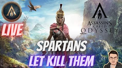 Assasin S Creed Odyssey Live Gameplay Spartans Rising Part Youtube