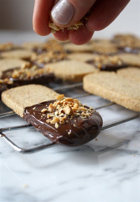 Hazelnut Cardamom Shortbread Cookies With Dark Sweet Tooth Girl