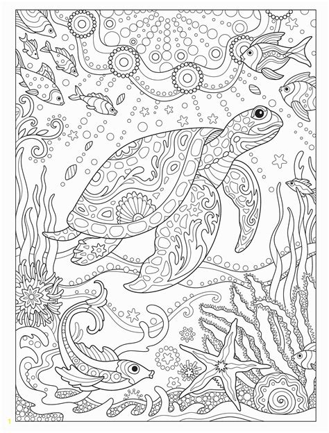 Coloring Pages Under The Sea Divyajanan