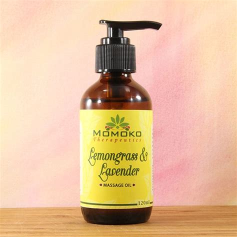 Lemongrass And Lavender Massage Oil 120ml