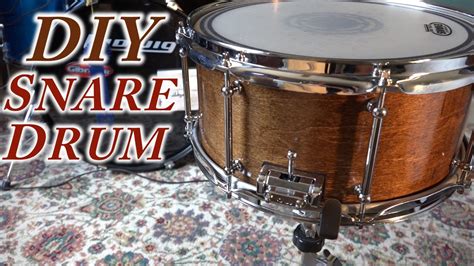Diy Snare Drum How To Make A Snare Drum Youtube