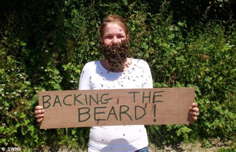 Teenagers Beard Of Bees Sends Her To Africa Daily Mail Online