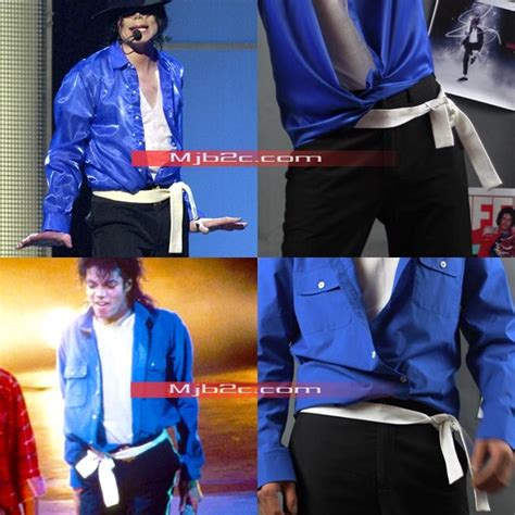 Michael Jackson Costume The Way You Make Me Feel Belt White