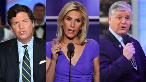 Tucker Carlson Sean Hannity And Laura Ingraham Among Who’s Who Of Fox News On Dominion Lawsuit
