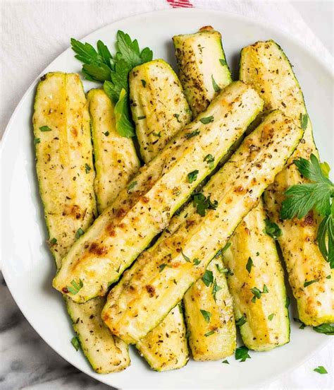Get healthy with these 16 zucchini recipes: Roasted Zucchini - How to Make the BEST Baked Zucchini