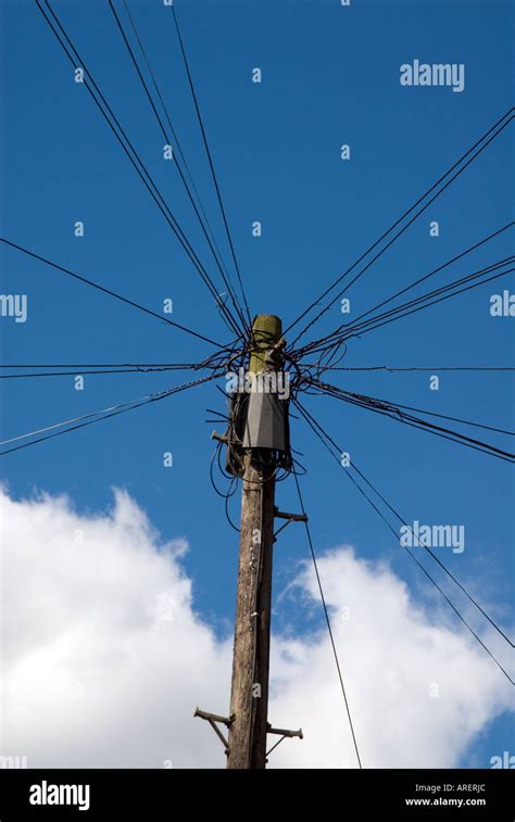 Telephone Poles And Wires High Resolution Stock Photography And Images