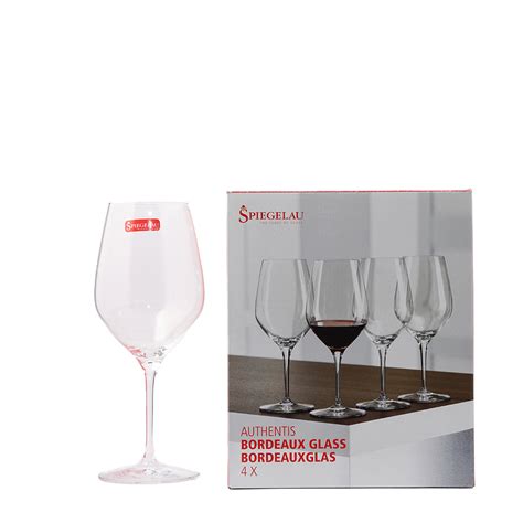 Spiegelau Bordeaux Wine Glass Box X4 The Vineyard Wine Cellar And