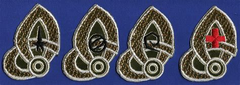 Classic Star Trek Tos Insignia Patches Set Of 4 Choice Etsy