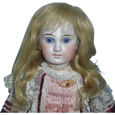 Pretty Antique Blonde Mohair Doll Wig Doll Wigs Wigs Blonde