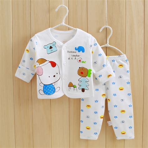 2017 Cotton Full Sleeve Baby Clothing Set Autumn Cheap Newborn Toddler