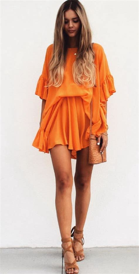 25 Best Orange Clothes For Women Vintagetopia Fashion Trendy Summer Outfits Spring Outfits