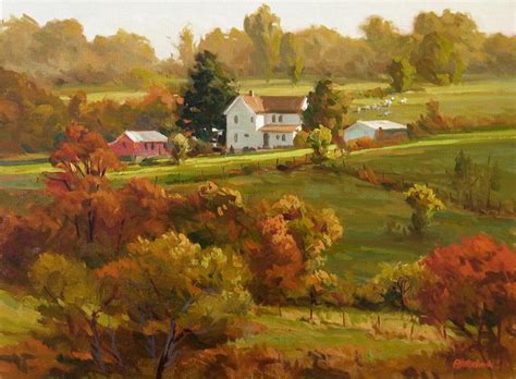 1023 Best Farm Landscape Paintings Images On Pinterest