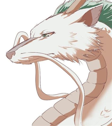 Haku In His Dragon Form Миядзаки Мифические существа Гибли