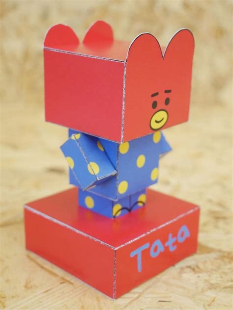 Tata Bt21 Cubeecraft By Sugarbee908 On Deviantart Paper Crafts