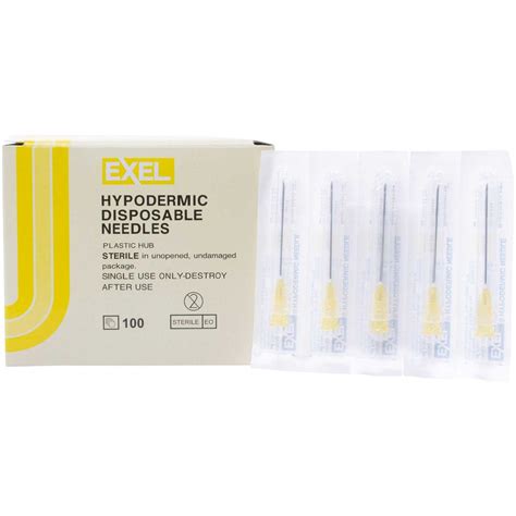 Exel Hypodermic Needles W Regular Wall 264xx Medsitis