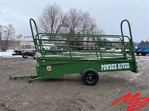 Powder River Livestock Loading Chute 14 Musser Bros Inc