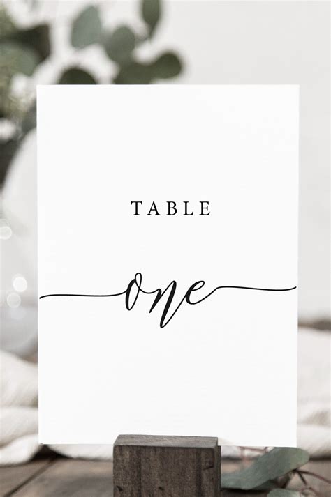 Editable Wedding Printables Table Numbers Menus And Templates
