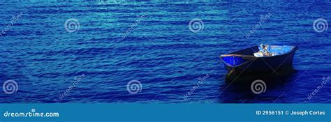 Blue Boat Stock Image Image Of Blue Shore Leave Destination 2956151