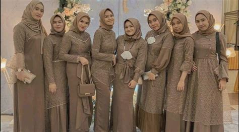 Model Baju Gamis Brokat Terbaru Yang Elegan Dan Modis Sulbar Online