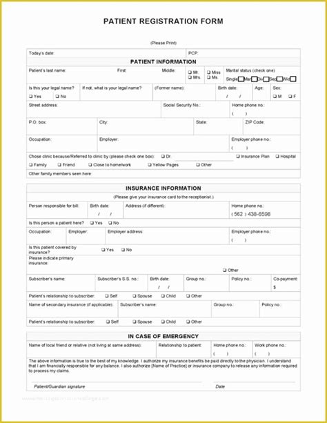 Free Registration Template Of 17 Registration Form Templates Free Word