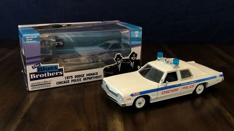 Greenlight 124 1975 Dodge Monaco Chicago Police Department Blues