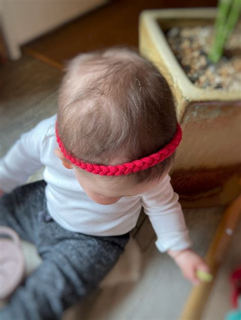 Infant Headband Braided Solid Colors Etsy