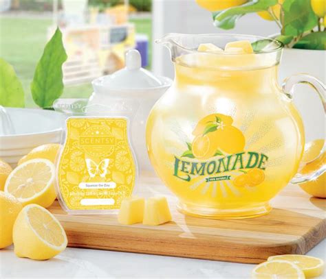 Lemonade Pitcher And Squeeze The Day Scents By Berni