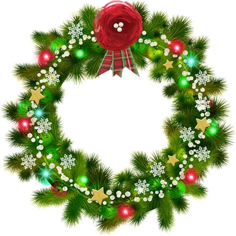Christmas Wreath Clipart Free Download Transparent Png Creazilla