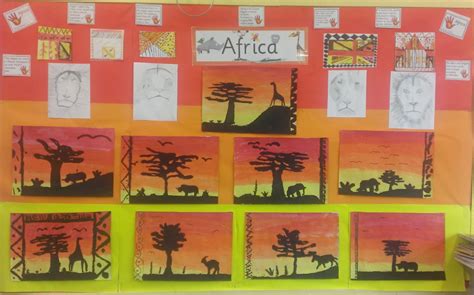 Bricks And Wood School Art Activities Africa Classroom Display