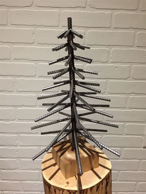 Welded Art Metal Art Sculpture Christmas Tree Art Objects Sculpture