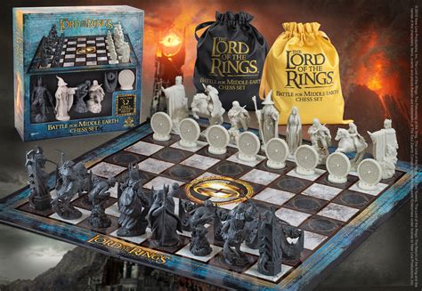 Lord Of The Rings Chess Set Battle For Middle Earth At