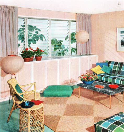 The Retro/Vintage Scan Emporium: Mid century interiors