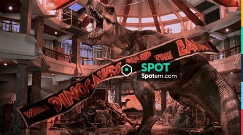 The Banner When Dinosaurs Ruled The Earth From Jurassic Park Spotern