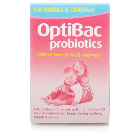 Optibac Probiotics For Babies And Children Pregnant Breastfeeding