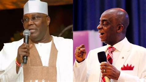 Atiku Sends Message To Bishop Oyedepo Of Living Faith Church Daily