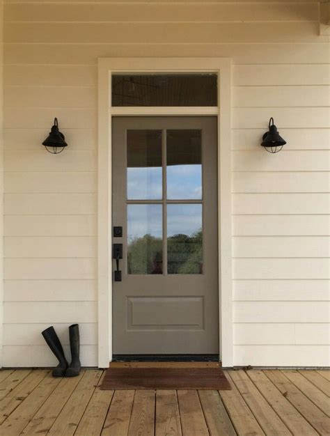 In terms of materials for new kitchen cabinet doors, it's likely you'll want the cabinets themselves to be your guide, but this isn't necessarily a requirement. Sherwin Williams Elephant Ear | Best front doors, Painted ...