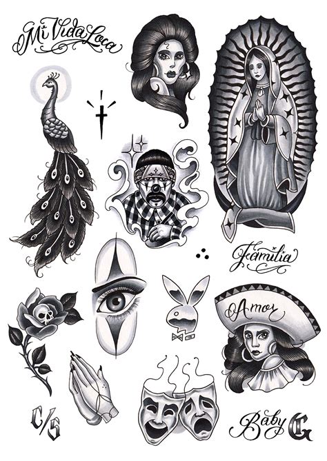 Buy Tatsy Chicano Set Temporary Tattoo Cover Up Sticker For Men And