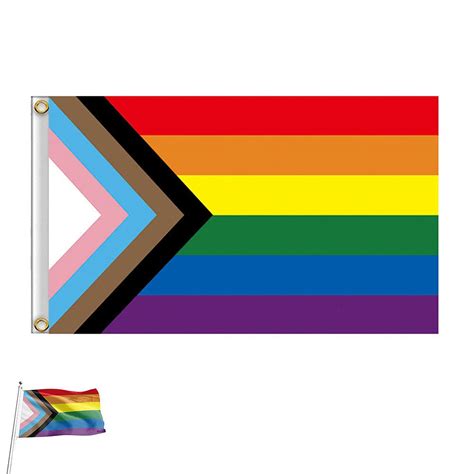 90 X 150cm Gay Pride Rainbow Flag Jointpride Flag Indoor And Outdoor
