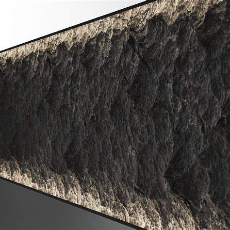 Stone Black Wall Texture 3d Model For Vray Corona