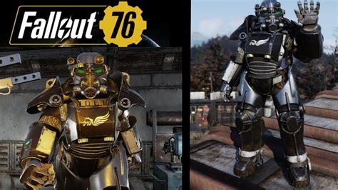 Fallout 76 Guild Of Antiques T 45 Power Armor Paint Showcase Youtube