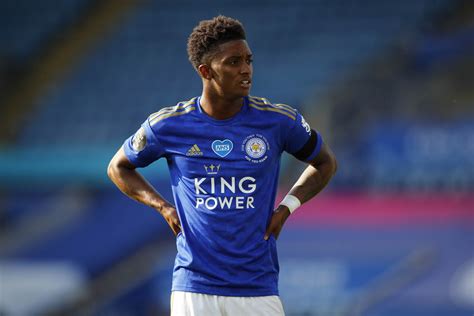 Leicester city the champions collecting the league 1 trophy against scunthorpe. Leicester City boss reveals why Demarai Gray hasn't ...