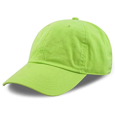 Best Lime Green Baseball Cap