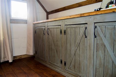 Ana White Scrapped The Sliding Barn Doors Rustic Cabinet Doors