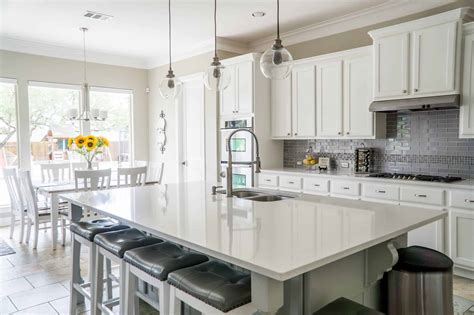 25 Fantastic White Granite Kitchen Countertops Home Decoration And
